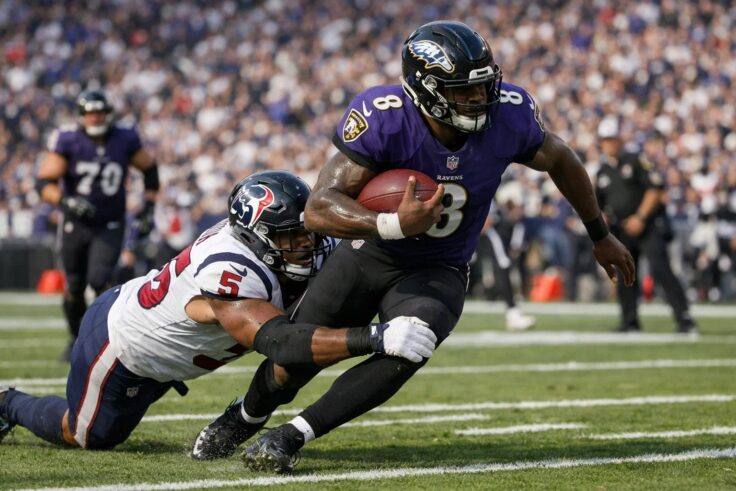 Baltimore Ravens vs Texans Game Player Stats & Insights