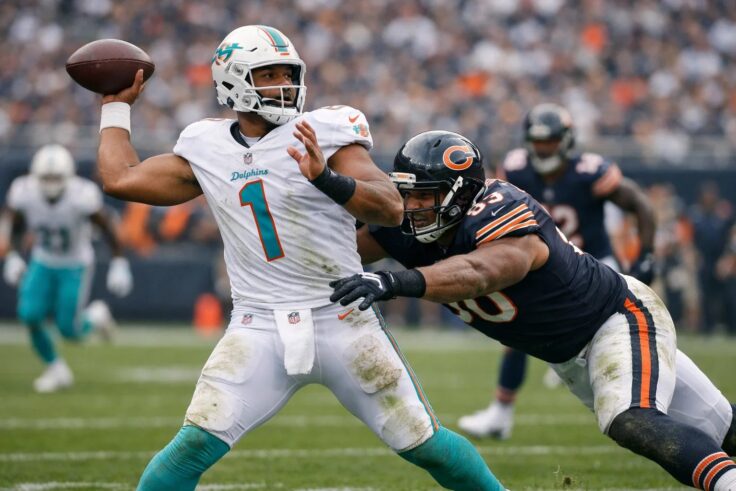miami dolphins vs chicago bears match player stats