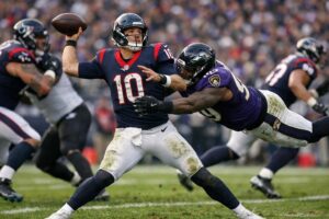 Texans vs Baltimore Ravens Match Player Stats Review